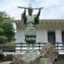 太田市歴史公園の新田義貞の銅像